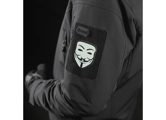 Нашивка M-Tac Anonymous Black/GID Фото 2